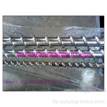 Good Meterial Be Done Screw And Barrel For Plastic Extruder Machine 